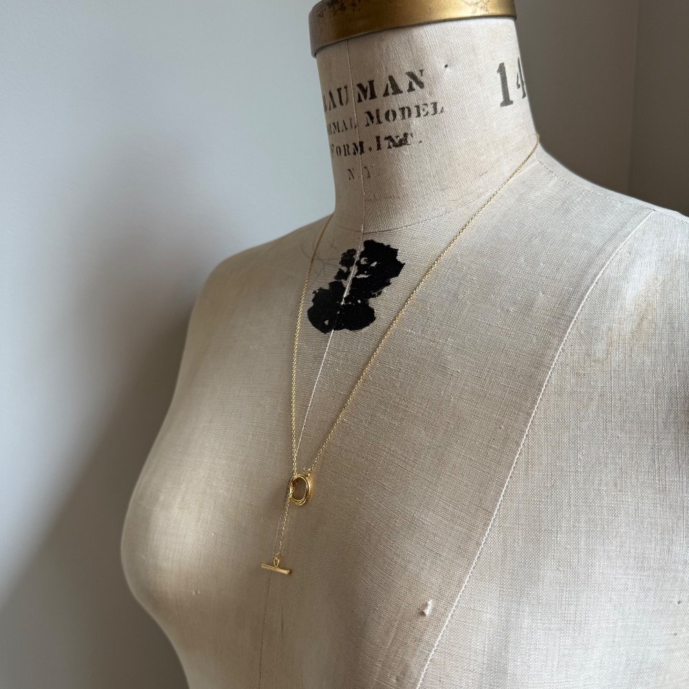 Stilnest Useless Gold Vermeil Necklace - Picture 2 of 10